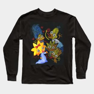 Maggie's doodle Long Sleeve T-Shirt